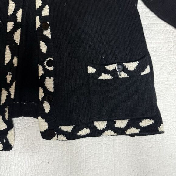 Vintage Terazzo Giraffe Cardigan Size L - Picture 4 of 6